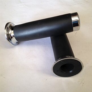 XHT(BC)- WATERCRAFTS Flat Wall Grips Black ATV QUAD YAMAHA KAWASAKI POLARIS SEADOO WATERCRAFT BOMBARDIER JET SKI ATV FOREMAN RECON RINCON Kawasaki Brute Force Prairie BRUIN GRIZZLY KODIAK(7/8" BOTH SIDE)