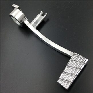 XKH- Motorcycle Silver Unfoldable Rear Brake Pedal Foot Lever Compatible with 2006-2014 Suzuki GSXR 600 750/2005-2015 Suzuki GSXR 1000 [B00Y44QNHW]