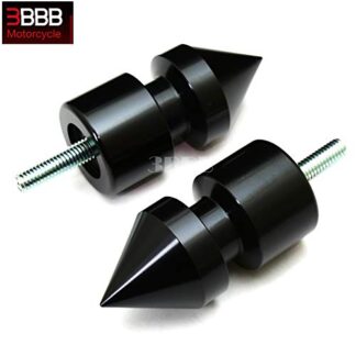 Yamaha YZF R6 R6S R1 BLACK SPIKES SWINGARM SPOOLS