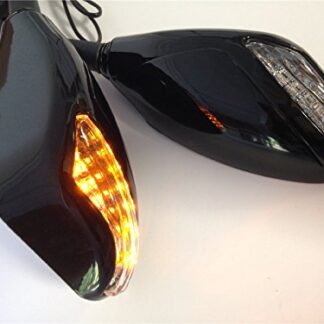 Yellow LED lights Turn Signal Mirror for Triumph Daytona 675R 600 650 Trophy NEW