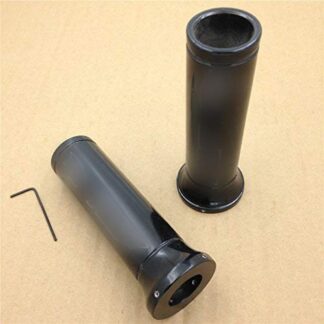 billet Poignées de guidon en aluminium Noir pour Yamaha Yzfr1 Yzf-r1 YZF R1 1986–2012