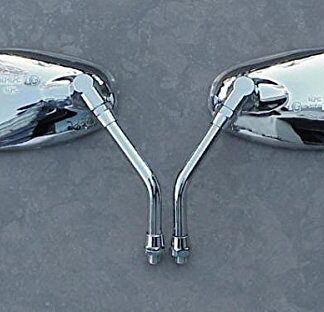 i5 Chrome Cruiser Mirrors to fit Yamaha Handlebar Mount