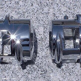i5 Chrome Switch Housing Covers Compatible with Honda Shadow 600 VT 750 1300 VTX.