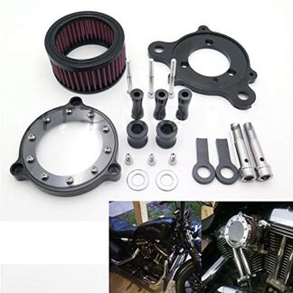 systèmes de filtre d'entrée d'air Cleaner pour Harley Sportster XL 883 1200 04–15 personnalisés