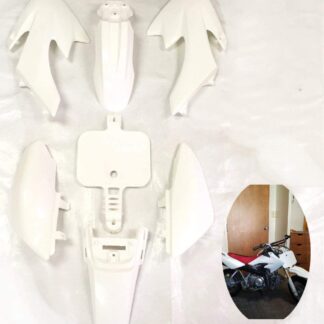 white Plastic Body Work Fairing Kit for Honda XR50 CRF 50 125cc Pit Bike by TTMT